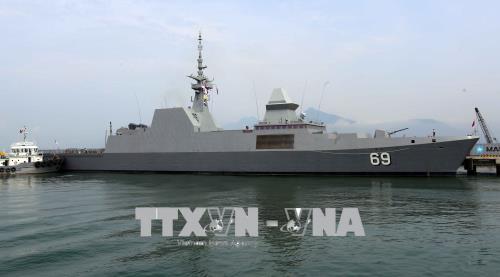 Tàu khu trục của Hải quân Singapore thăm xã giao thành phố Đà Nẵng